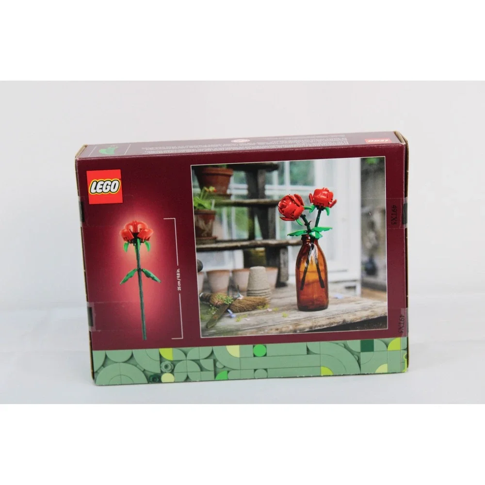 LEGO Botanicals Roses‎ 40460 Building Set 120 Pieces Red Flowers New Sealed